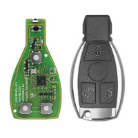 Xhorse VVDI BE Key Pro Improved Version with Smart Key Shell 3 Button for Mercedes Benz Complete Key Package